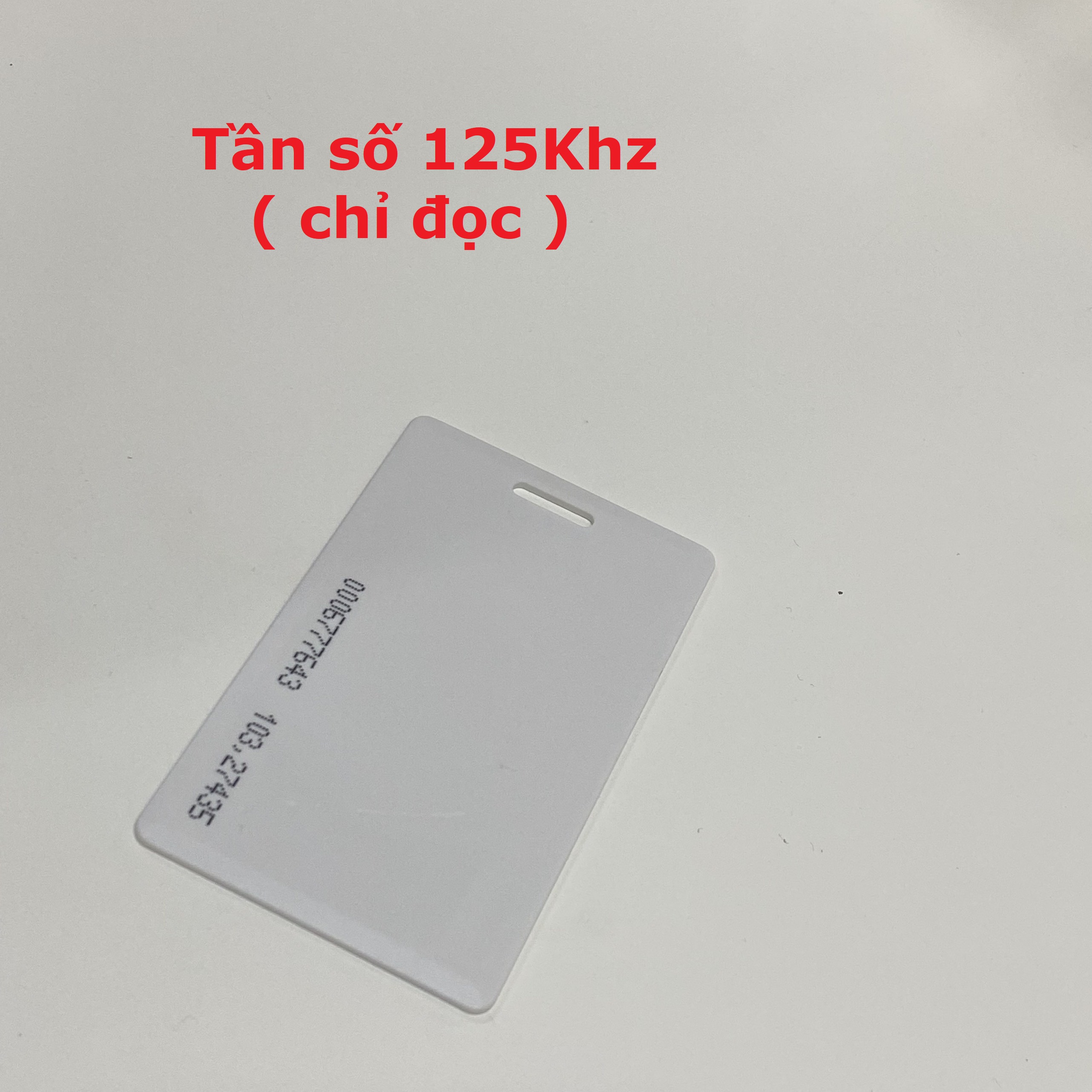 Thẻ Từ loại dày RFID Tần Số 125Khz ( Proximity)