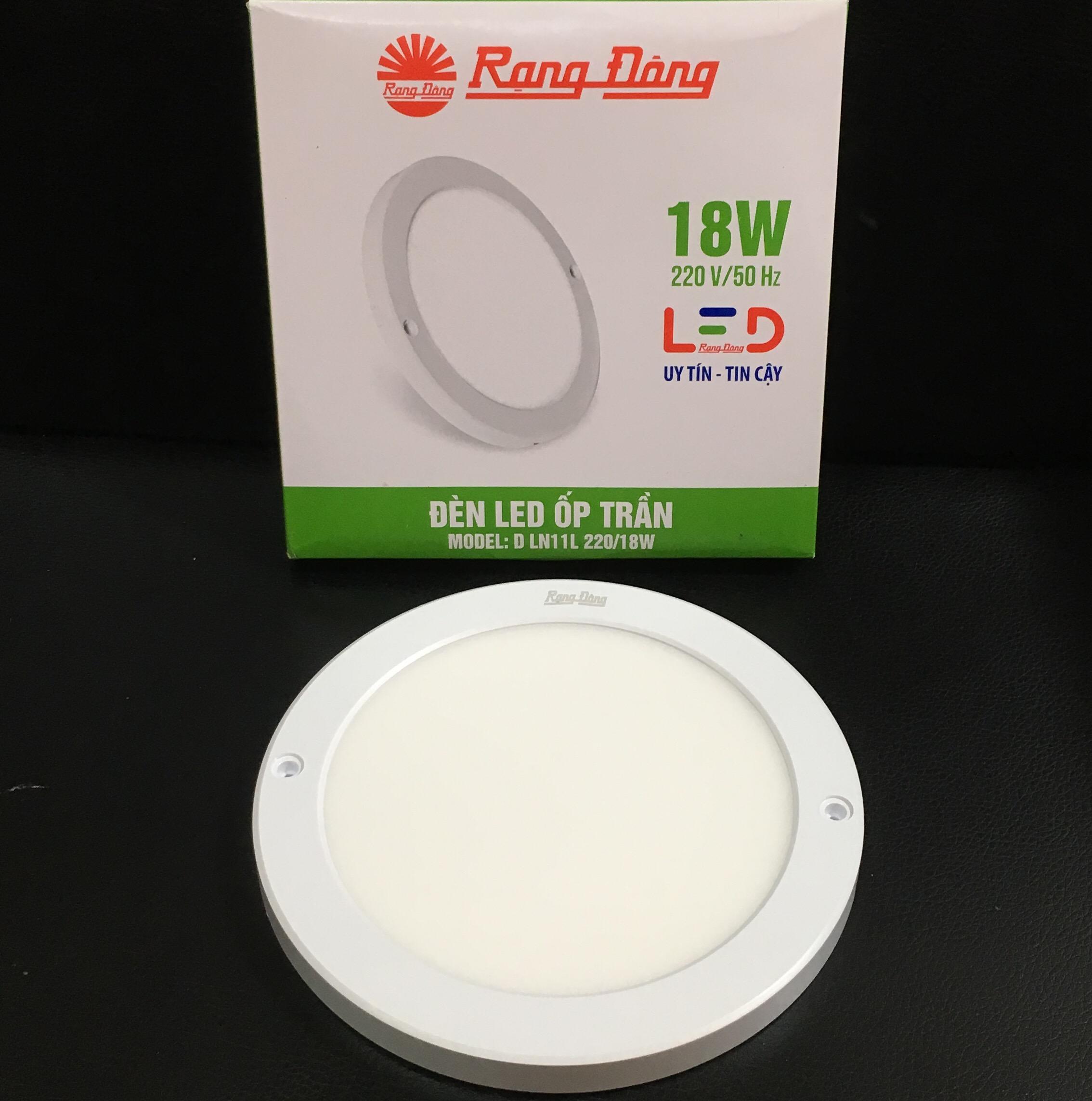 LED Ceiling lamp Rạng Đông D LN09L 220/18w