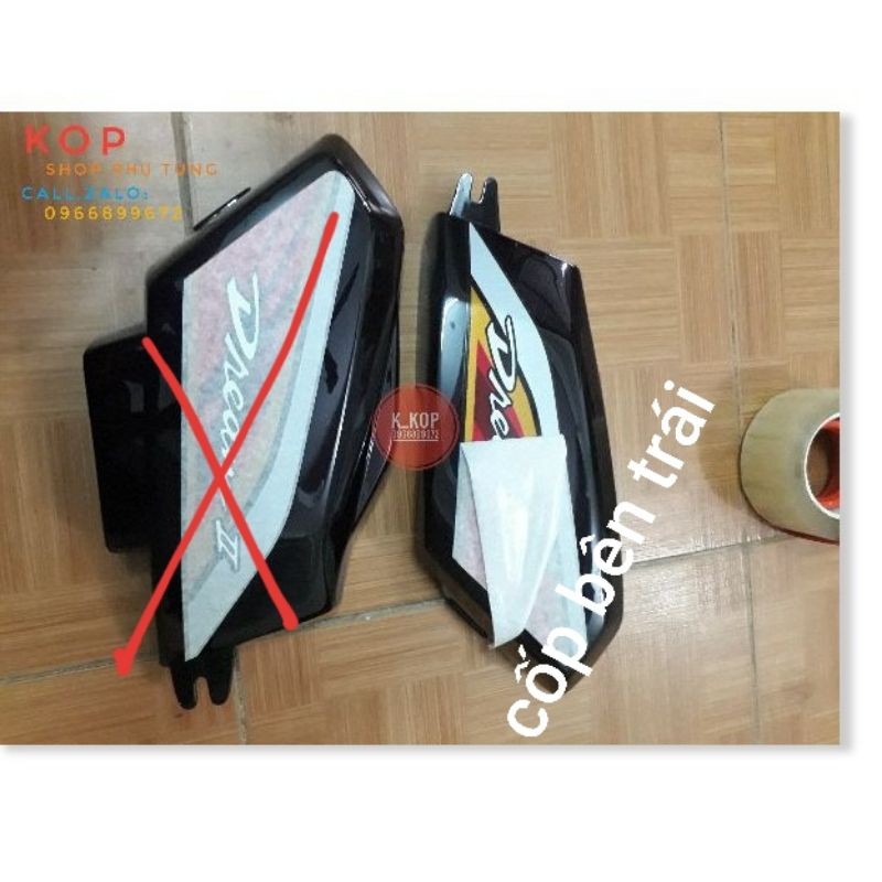 cốp xe DREAM ( giá bán lẻ hoặc fun cặp .sẵn tem thái lửa 3 lớp)