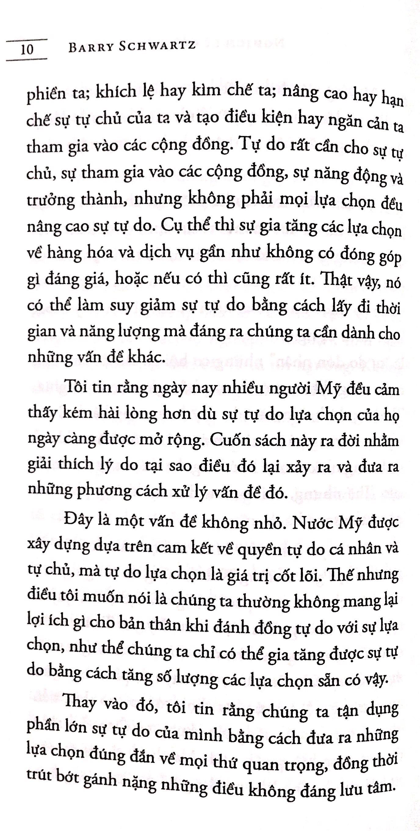 Sách - Nghịch lý của sự lựa chọn