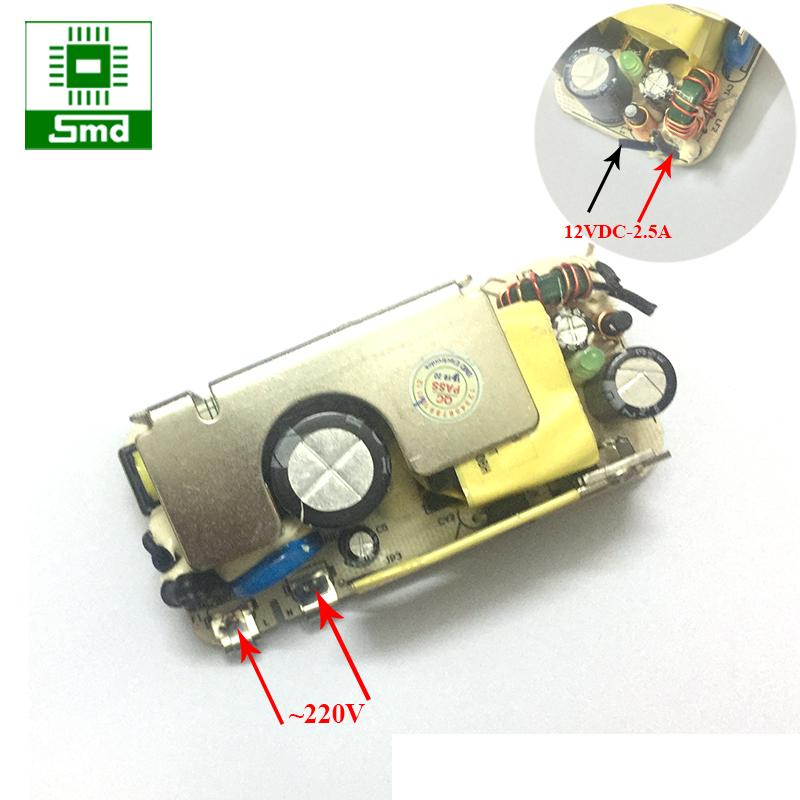 Nguồn không vỏ 12V - 2.5A