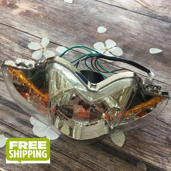 [MIỄN SHIP] Đầu đèn pha xe WAVE S110 , RSX bóng tròn siêu sáng - FS422, đồ phụ tùng xe máy giá rẻ