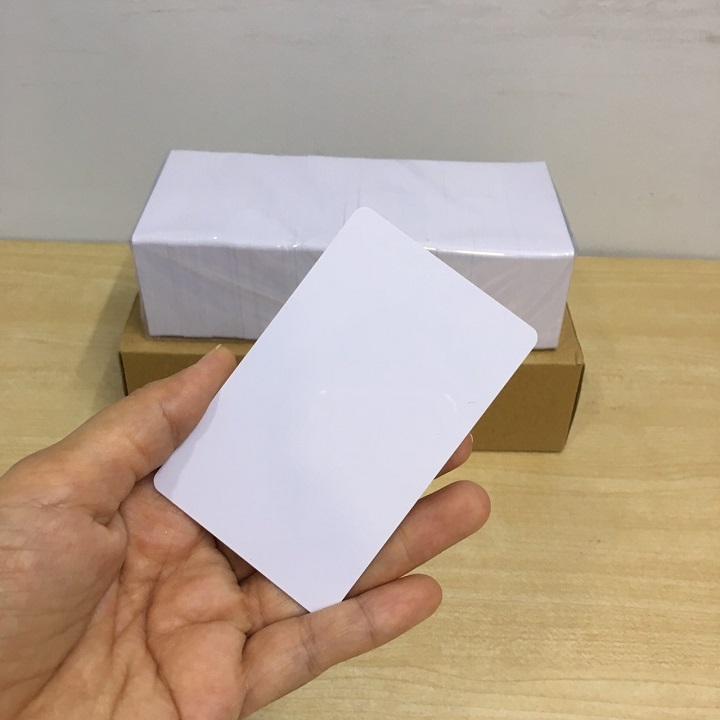 Phôi Thẻ Nhựa trắng (300 thẻ)