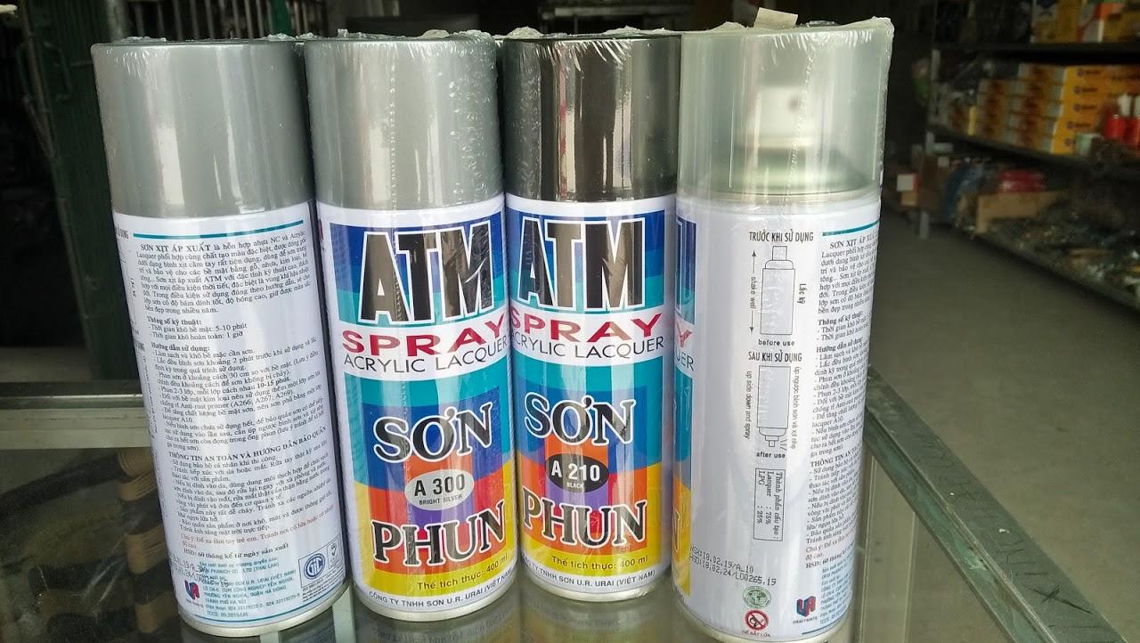 Sơn xịt bóng ATM A10