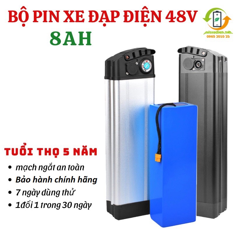 Bộ pin xe đạp điện vỏ nhôm 48V