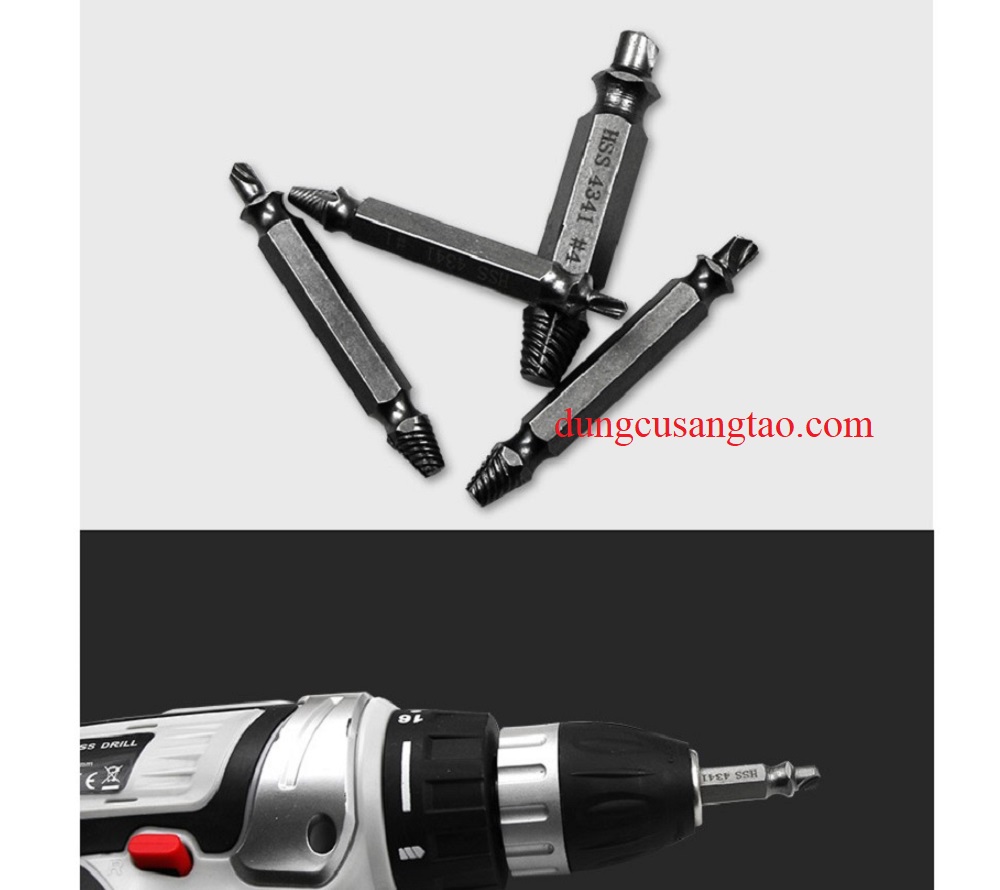 Bộ tool vặn ốc gãy / lấy ốc gãy