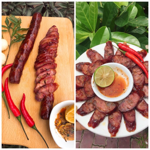 ĐẶC SẢN TÂY BẮC: LẠP SƯỜN GÁC BẾP 1KG (tặng kèm chẩm chéo)