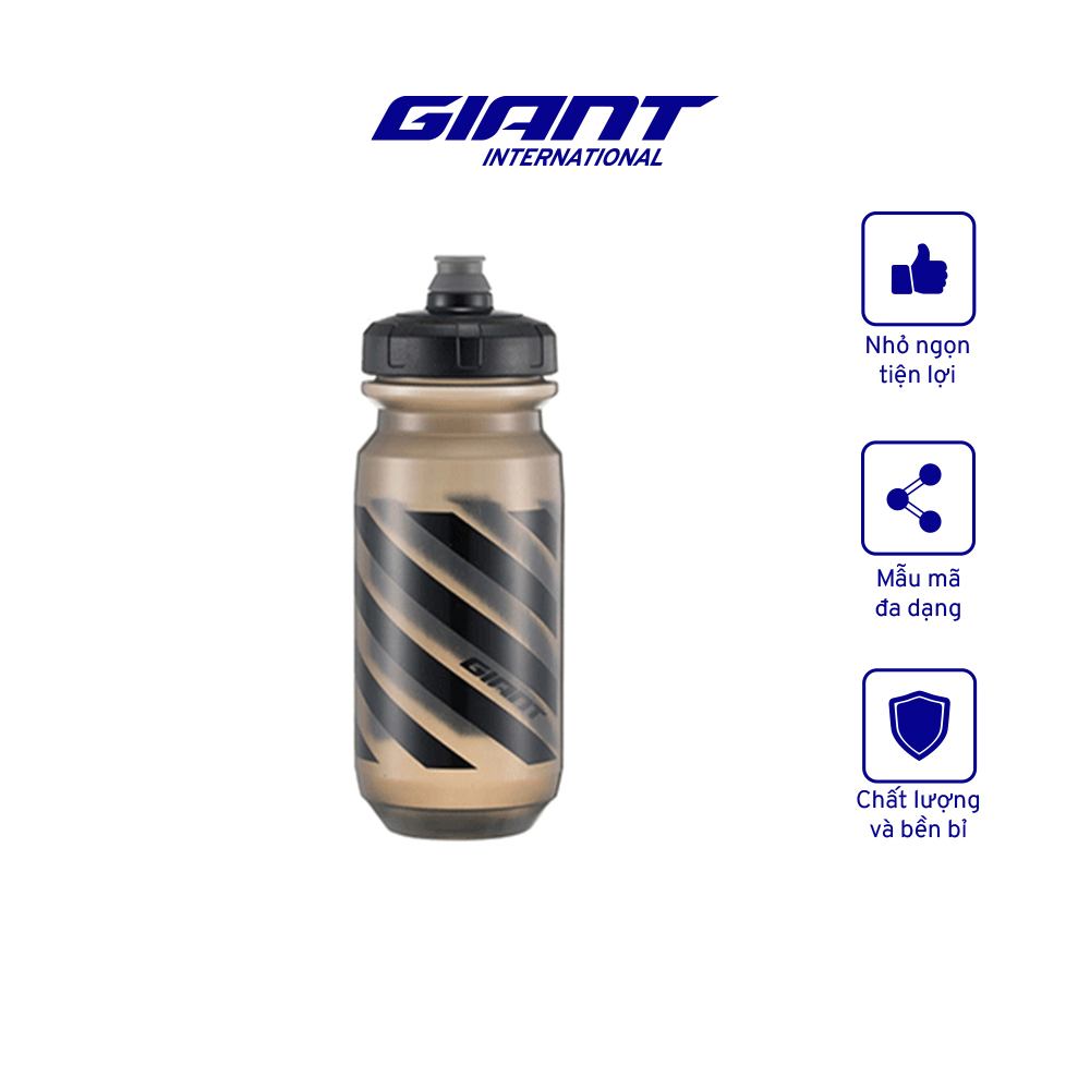 [FREESHIP] Bình Nước Xe Đạp GIANT Doublespring Transparent 600cc – Water Bottle