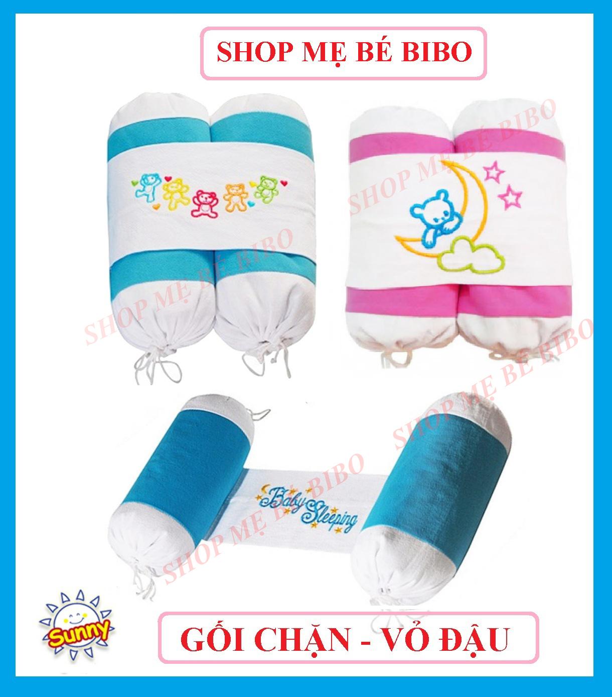 [HCM]BỘ GỐI CHẶN VỎ ĐẬU XANH (17x30CM)