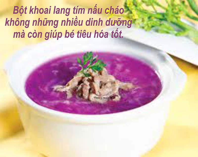 Bột khoai lang tím nguyên chất