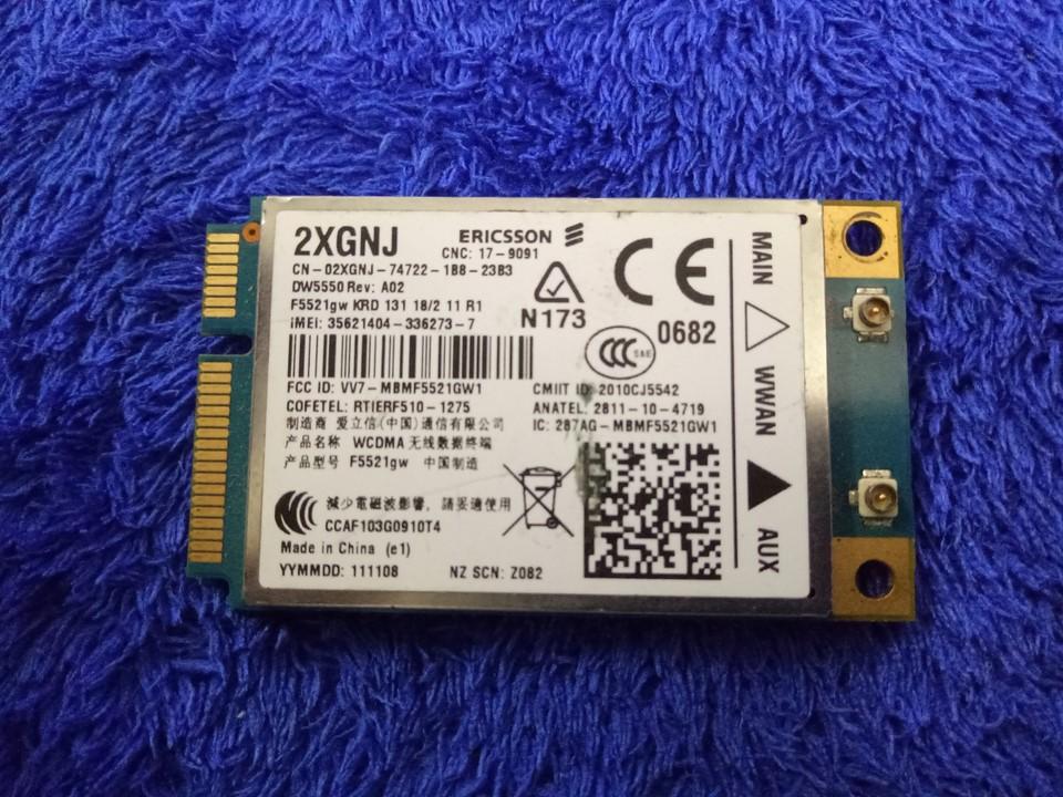 [HCM]Card WWAN 3G Dell DW5550 hỗ trợ Dell Latitude E6220E6320E6420E6520M4600 M6600 cam kết sản phẩm đúng mô tả chất lượng đảm bảo