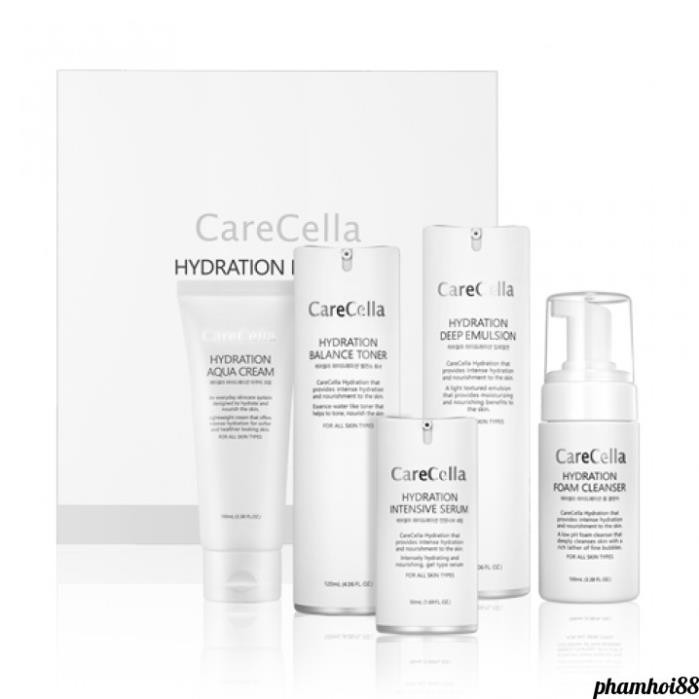 Bộ Dưỡng Da CƠ BẢN CareCella Hydration Basic Set [DATE 2025] NHẬP KHẨU HÀN QUỐC