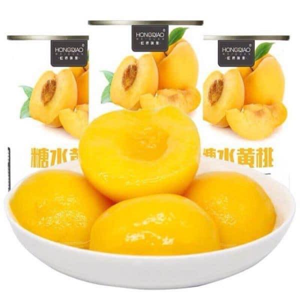 [ Sẵn hàng ] ĐÀO NGÂM nội địa trung hộp 428g món ăn vặt ngon giải nhiệt ngày hè