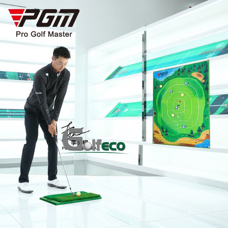 [Genuine] Sticky Target Swing Practice Mat (Free 10 Spinning Balls)