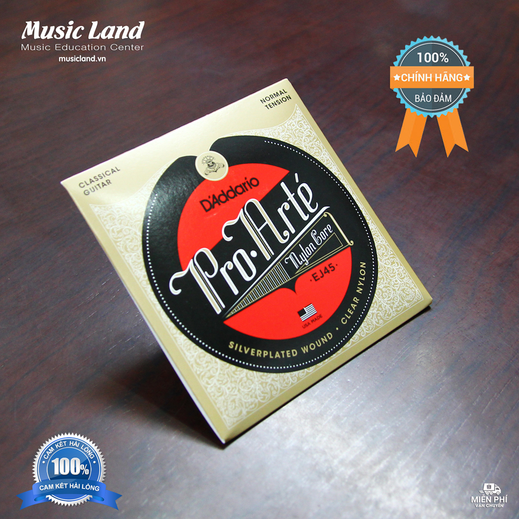 Dây Đàn Guitar Classic D'Addario EJ45 - Chính Hãng