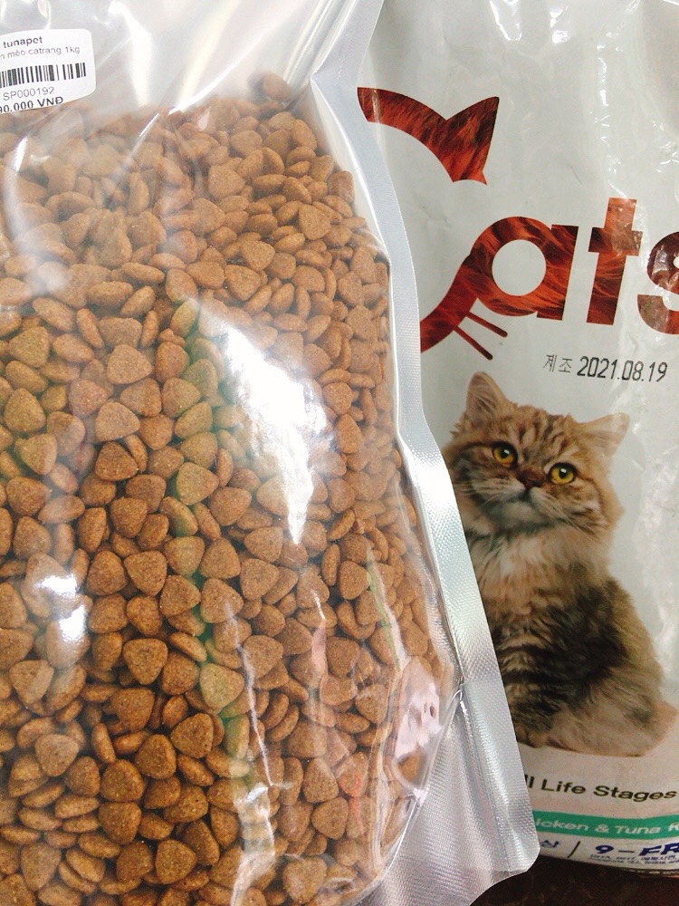 [Túi chiết 1kg] Hạt cho Catsrang mèo Hàn Quốc, catrang dành cho mọi lứa tuổi