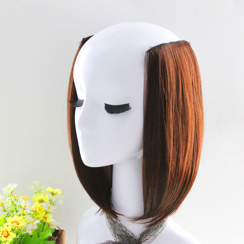 Tóc giả kẹp phồng 2 bên K02 😍FREESHIP😍 kẹp tóc giả nữ, kẹp phồng chân tóc Sỉ 40k/1 cặp
