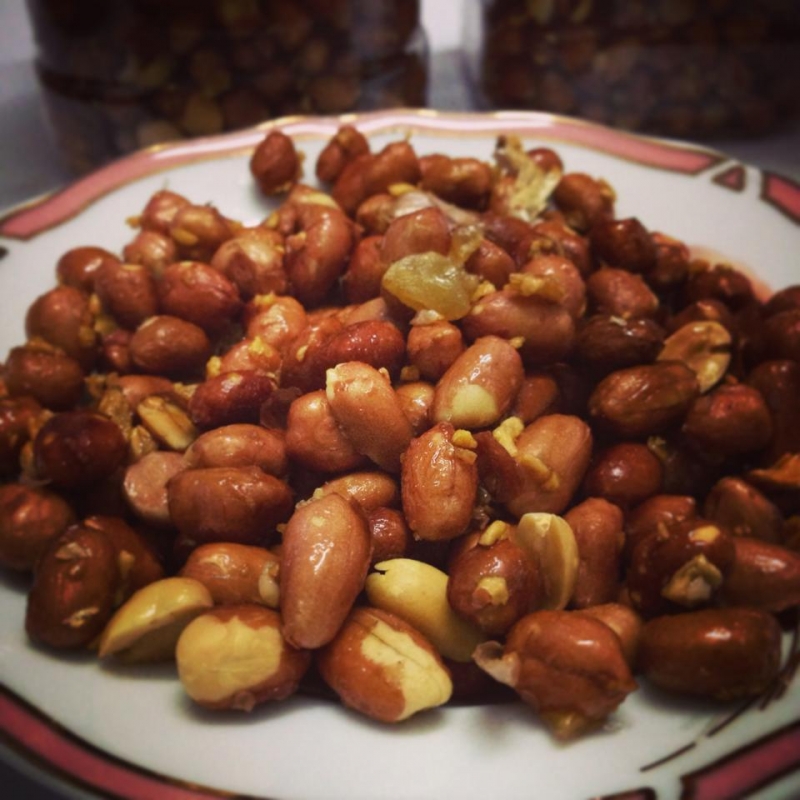 Lạc đỏ quê chuẩn sạch, thơm, bùi cực ngon túi 500gr