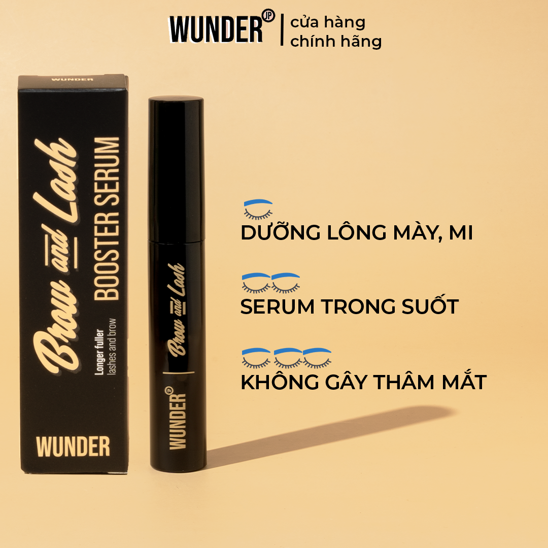 [HCM]Serum kích mọc lông mày, lông mi Rậm Dày Đen Wunder Brow&Lash