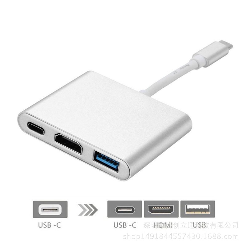 Cáp chuyển cổng USB type C to HDMI 4K - USB 3.0 - USB type C (SP000164)