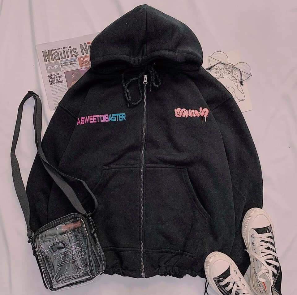 Áo Khoác Hoodie Cá Tính Unisex nam nữ - Áo Khoác Nỉ Thu Đông Uniex-áo hoodie nam nữ in hộp bánh banawa TP