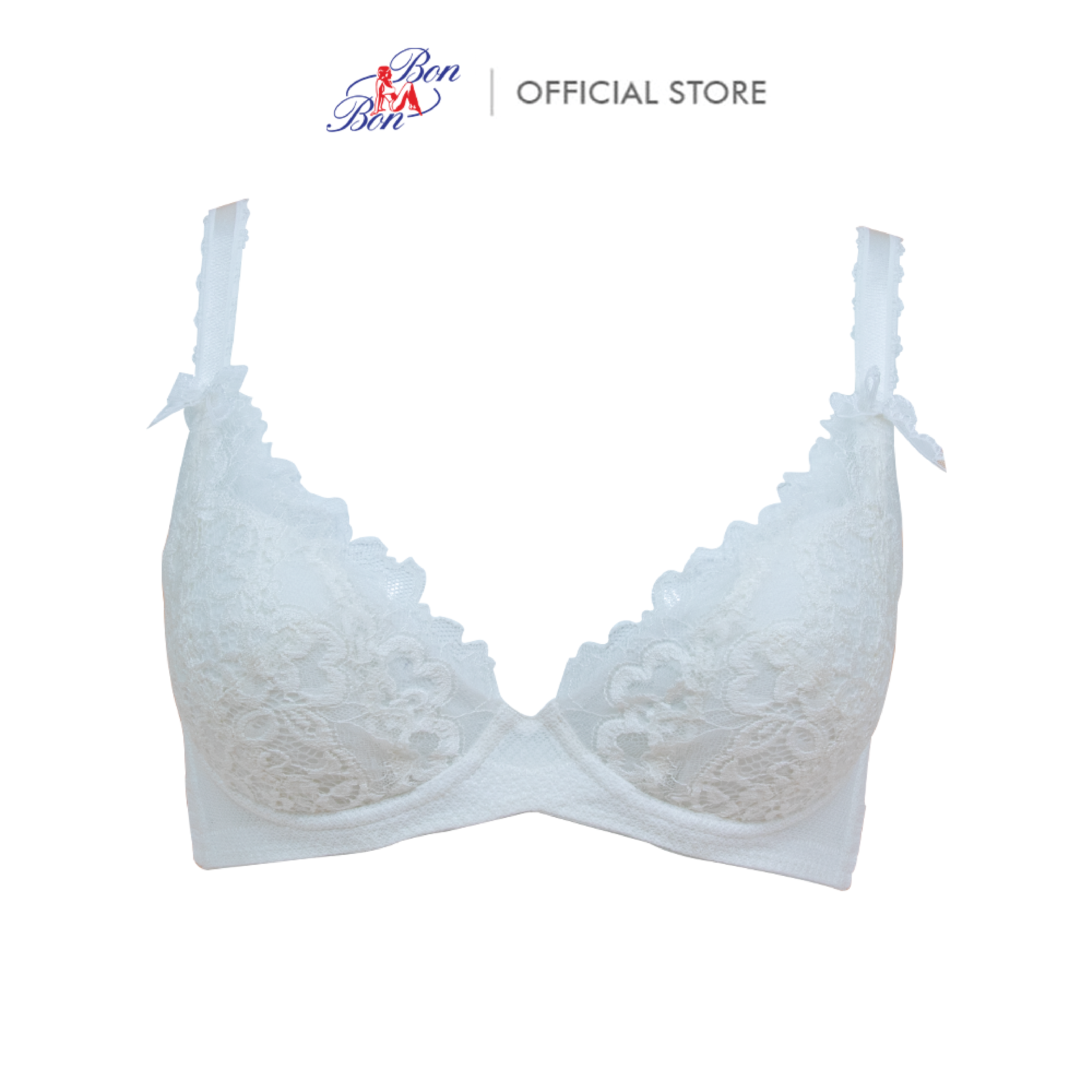 Áo lót mút mỏng, phối ren Bon Bon - BV3393