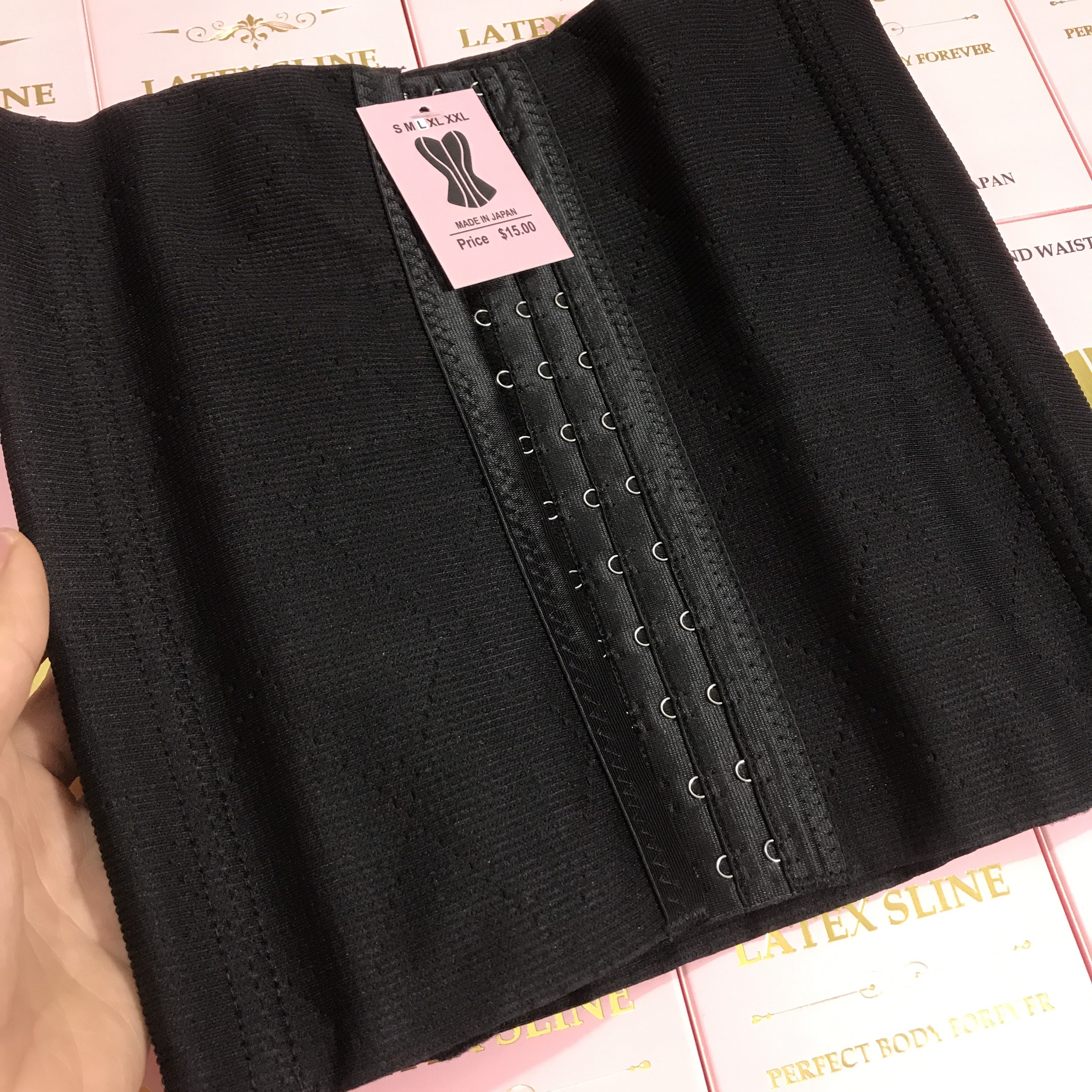 Gen nịt bụng Latex, giảm eo, mỡ bụng hiệu quả