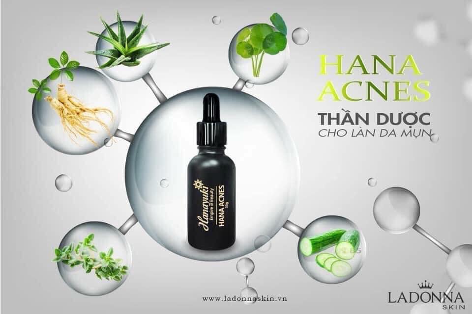 Serum Trị Mụn Hanayuki - Hana Acnes