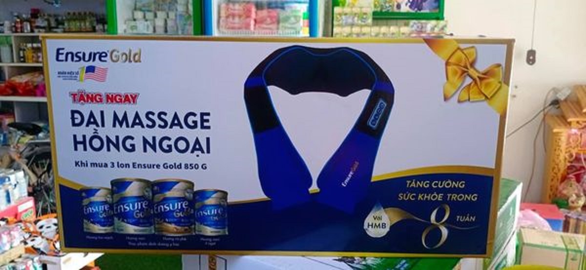 ĐAI MASSAGE ĐA NĂNG ENSURE GLUCENA MỚI TIỆN ÍCH