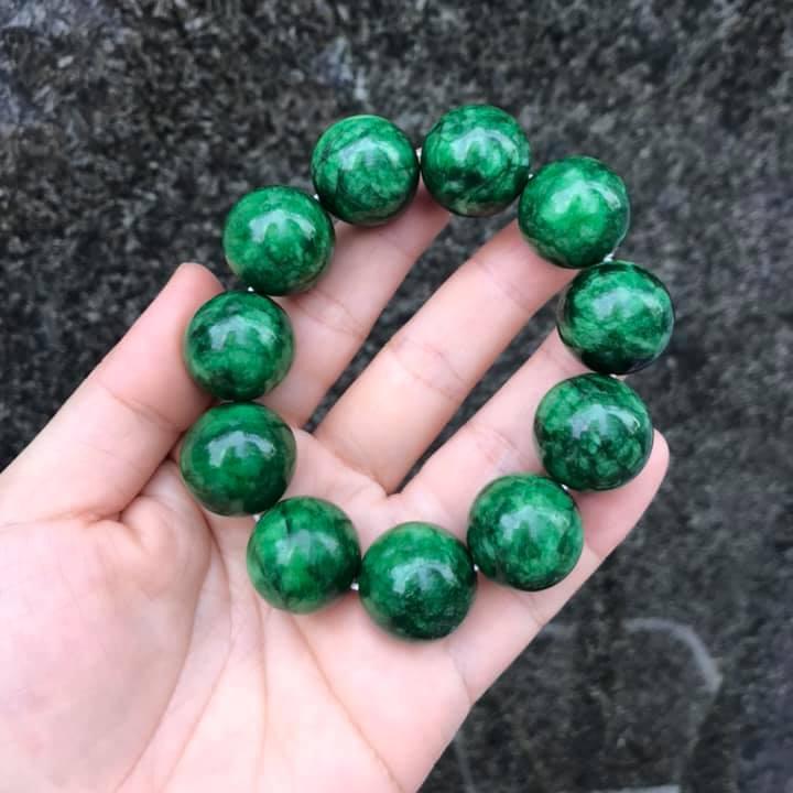 VÒNG TAY NGỌC SƠN THỦY 20LY