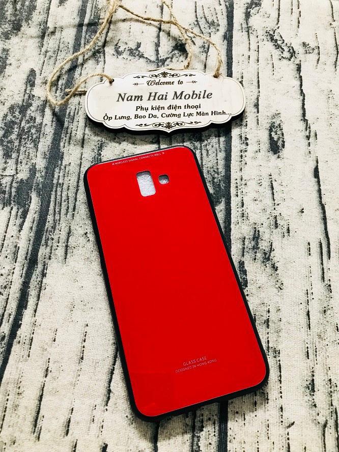 Ốp lưng Kính Samsung Galaxy J6 Plus