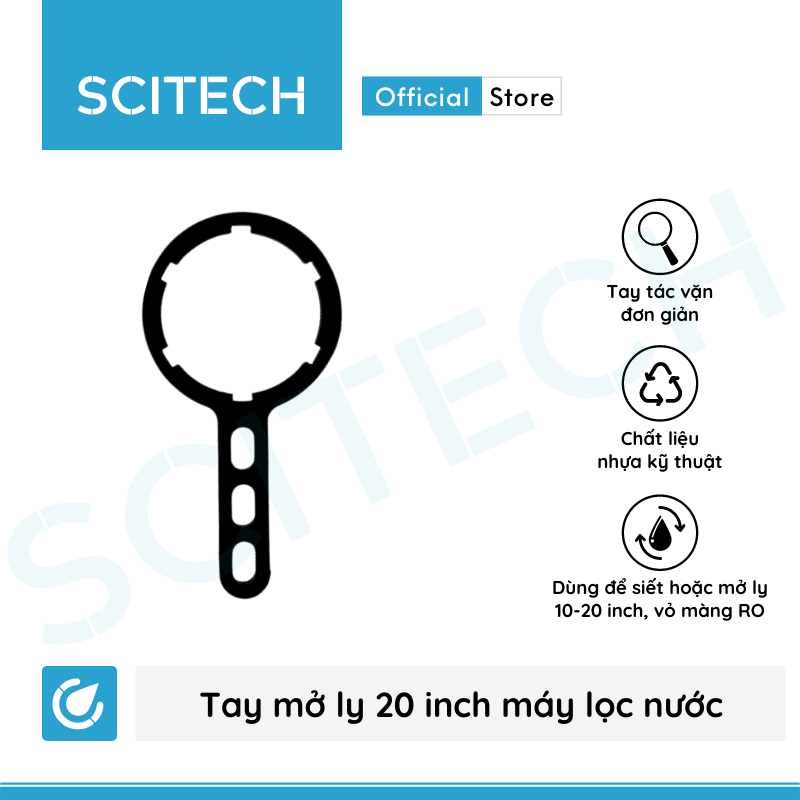 [HCM]Tay mở máy lọc nước - Scitech Water