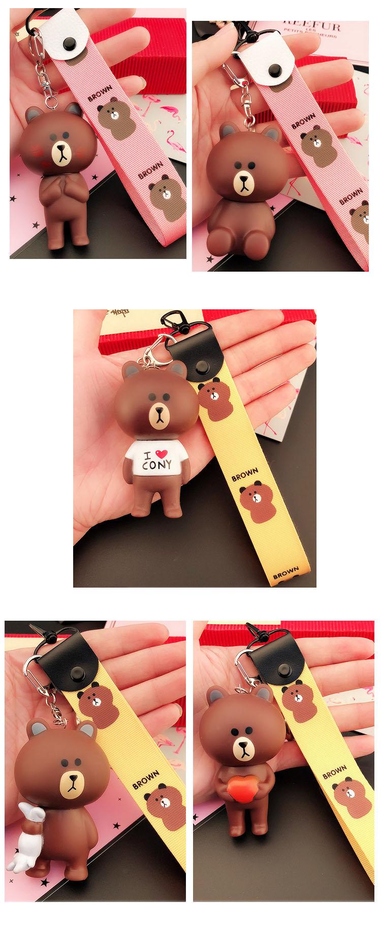 Móc khóa gấu kute