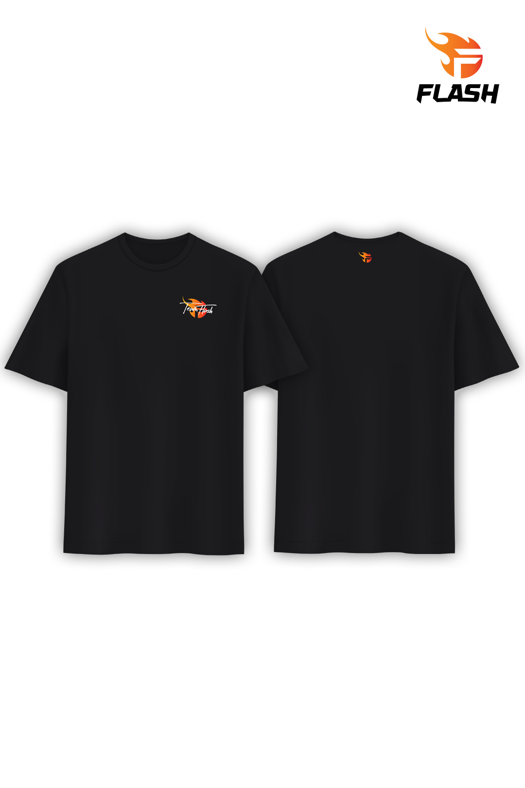 [HCM]Áo thun Thêu logo Team Flash - Basic Tee