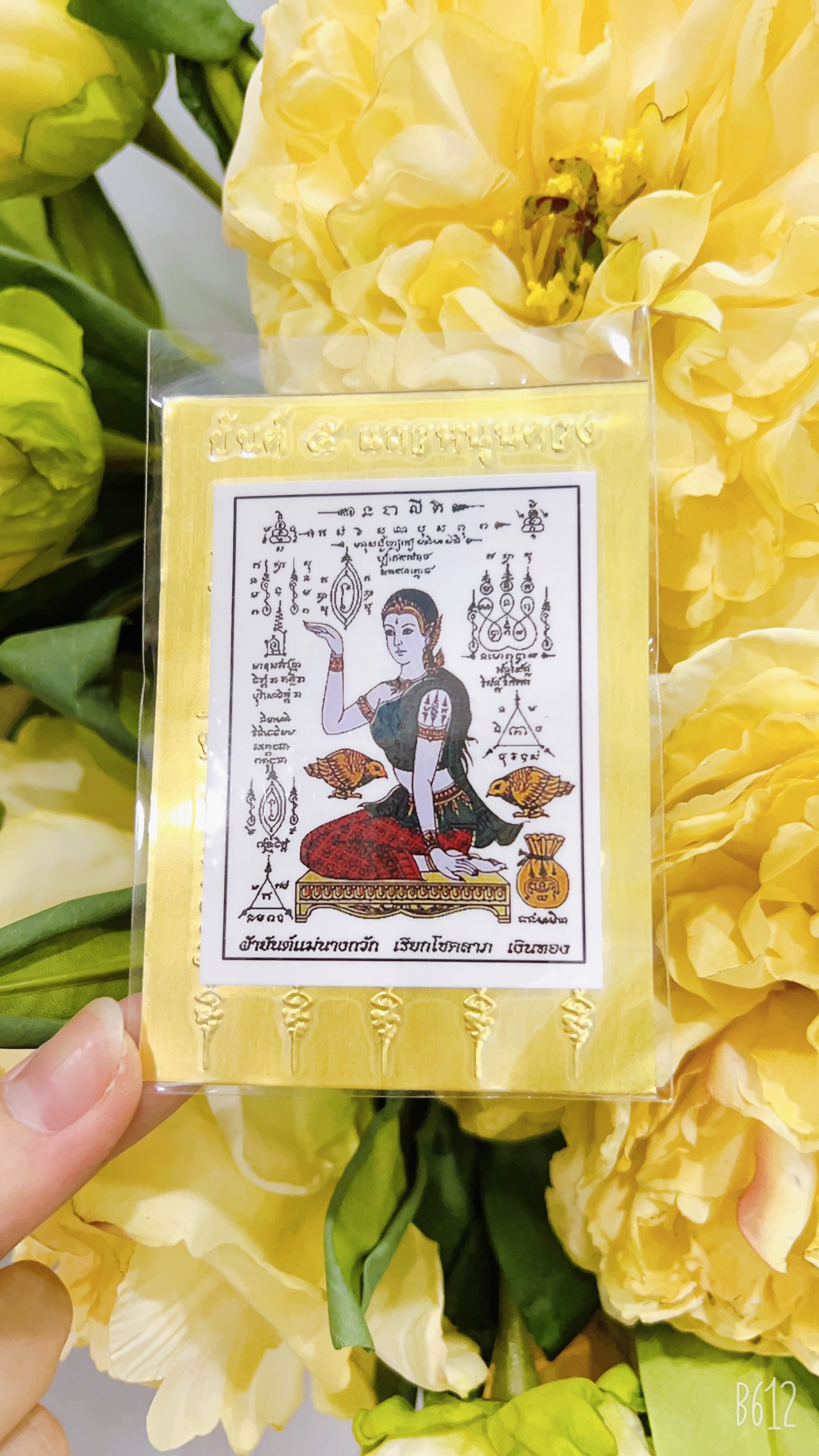 Phong thủy - Lá Yant mẹ vip Thái Lan