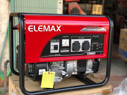 Máy Phát Điện Chạy Xăng 2.2KVA Elemax SH3200EX