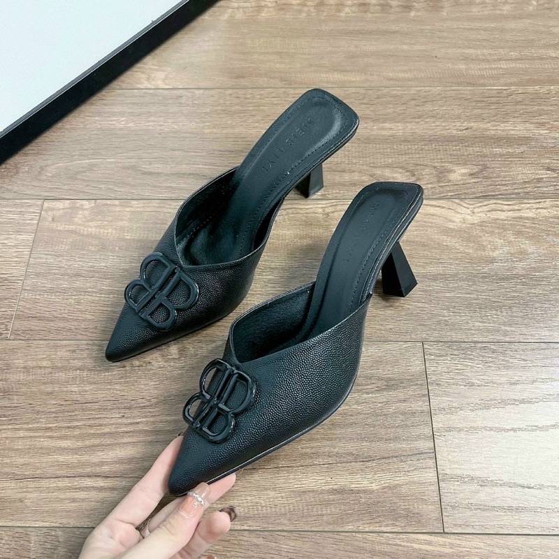 [MUA 1 TẶNG 1] Gót sục khoá BB cao 5CM HOT quá( tặng quà+HỘP)