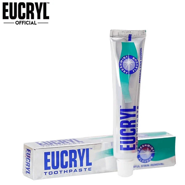 Kem Đánh Răng Eucryl - Eucryl Làm Trắng Răng, Tẩy Trắng Eucryl Toothpaste 62gr
