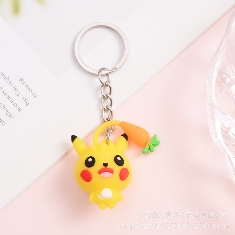 [ Quà Tặng ] Móc khoá Silicon - Móc khóa Hoạt Hình so Cute