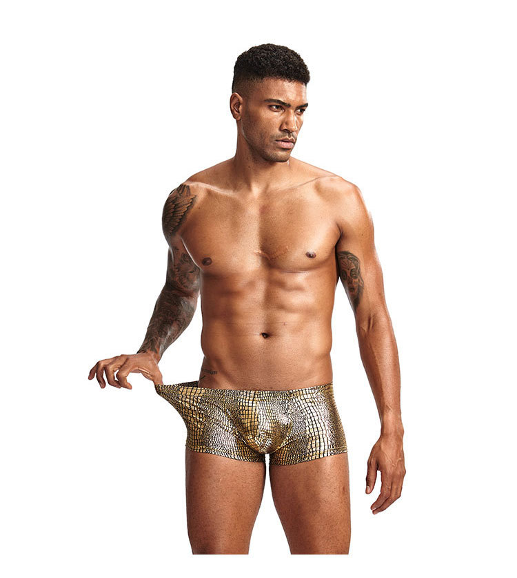 QUẦN LÓT NAM BOXER DA RẮN ĐỘC LẠ - BX3