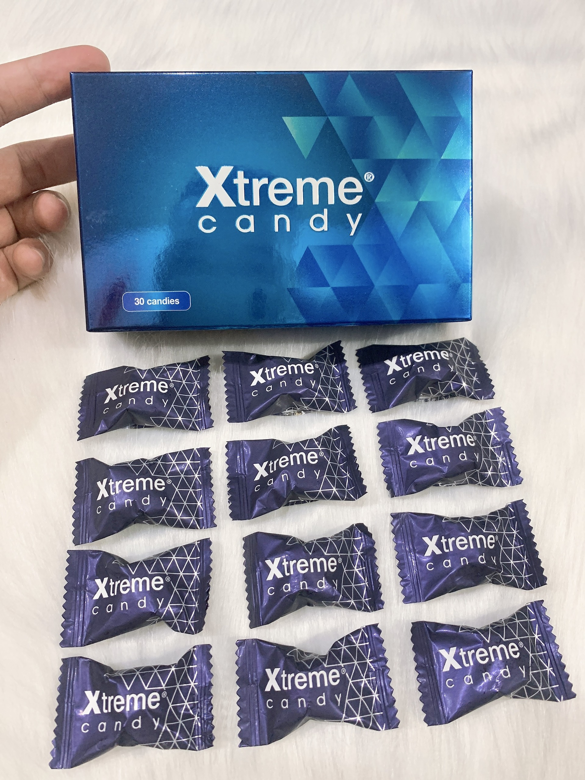 Lẻ 1 viên Kẹo Sâm Xtreme Candy - che tên