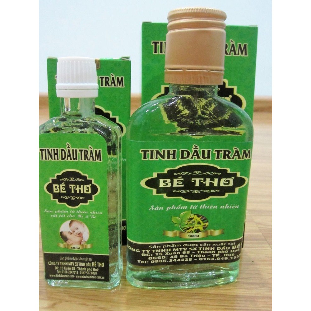 [ Chính Hãng ] Tinh Dầu Tràm bé Thơ - Lọ 100ml