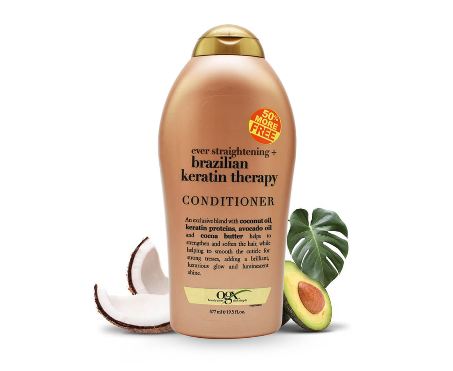[HCM]Dầu Xả Ogx Brazilian Keratin Therapy 577ml – Mỹ