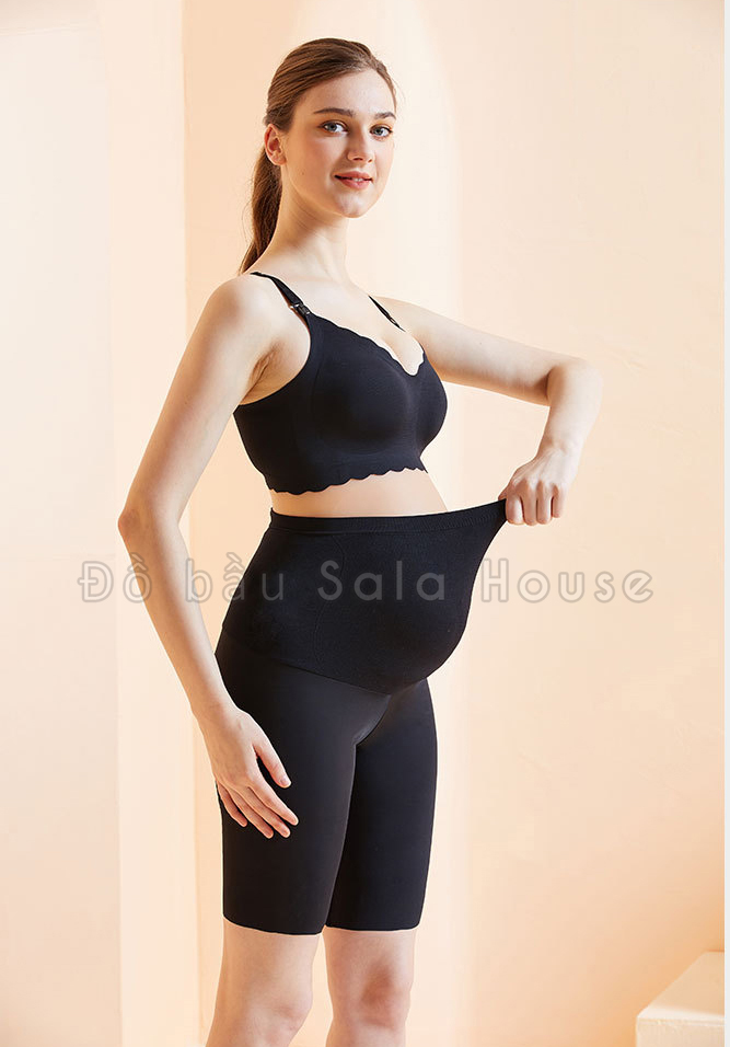 Quần Bầu Legging Lửng Mùa Hè Mỏng Nhẹ - Siêu Co Giãn