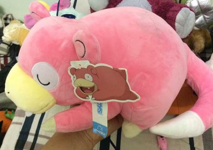 Gấu bông Pokemon - slowpoke dáng ngủ cute