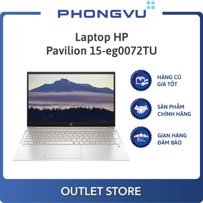 Bảng giá Laptop HP Pavilion 15-eg0072TU (2P1N3PA) (i7-1165G7) (Vàng) - Laptop cũ Phong Vũ