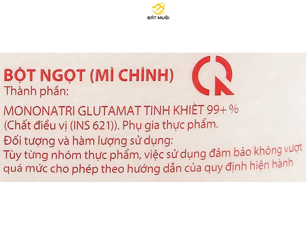 Bột ngọt hạt lớn Ajinomoto gói 1kg