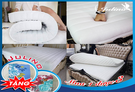 [HCM]Nệm cao su THẮNG LỢI 1m2 x 2m x 10cm MEMORY FOAM TẶNG 2 DRAP cao cấp
