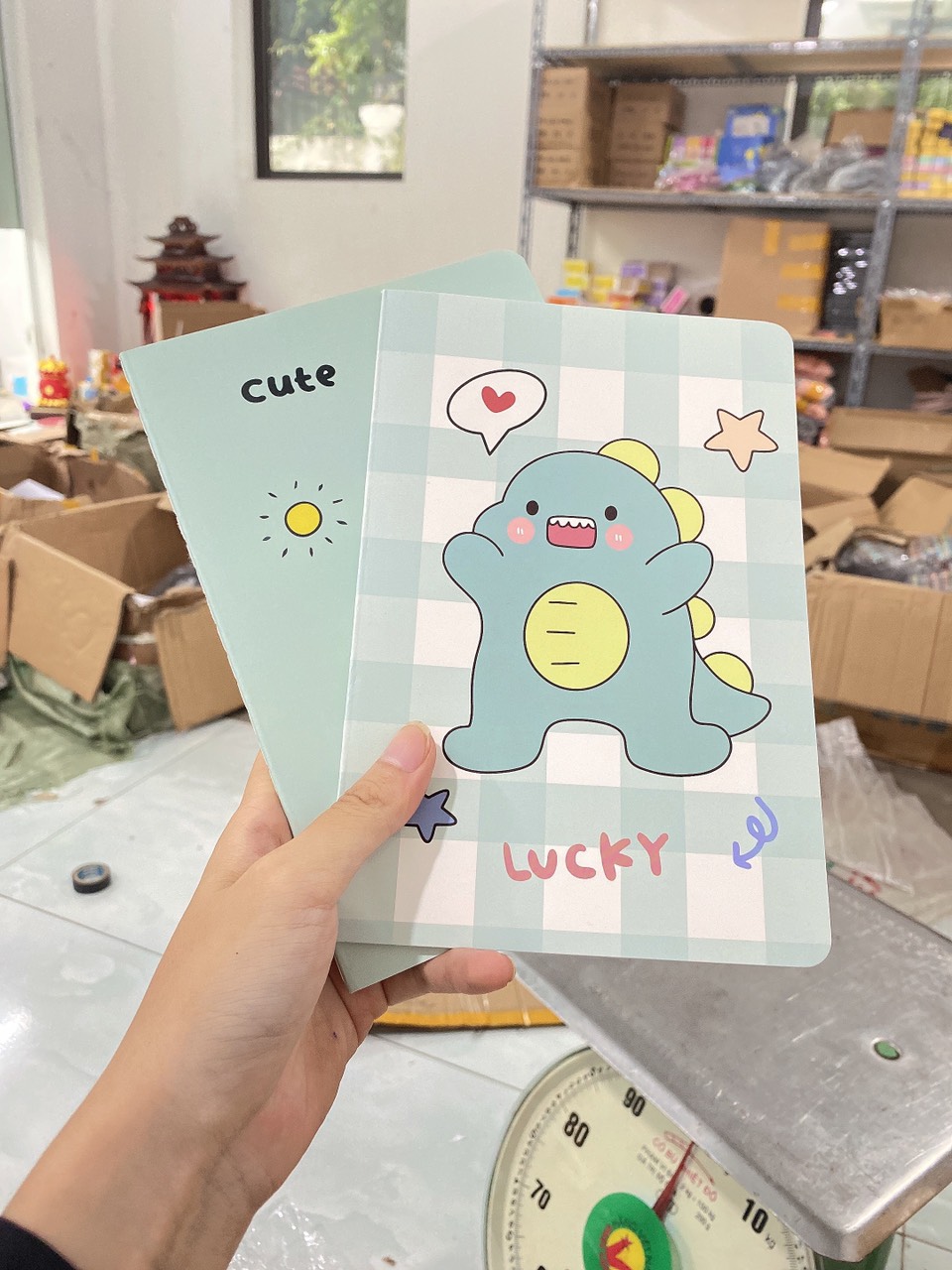 Sổ Tay Lò Xo A5 Bìa Cute