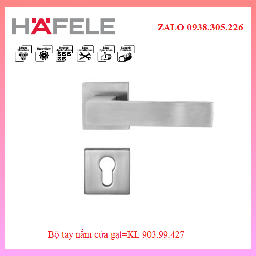 Bộ tay nắm cửa gạt=kl 903.99.427